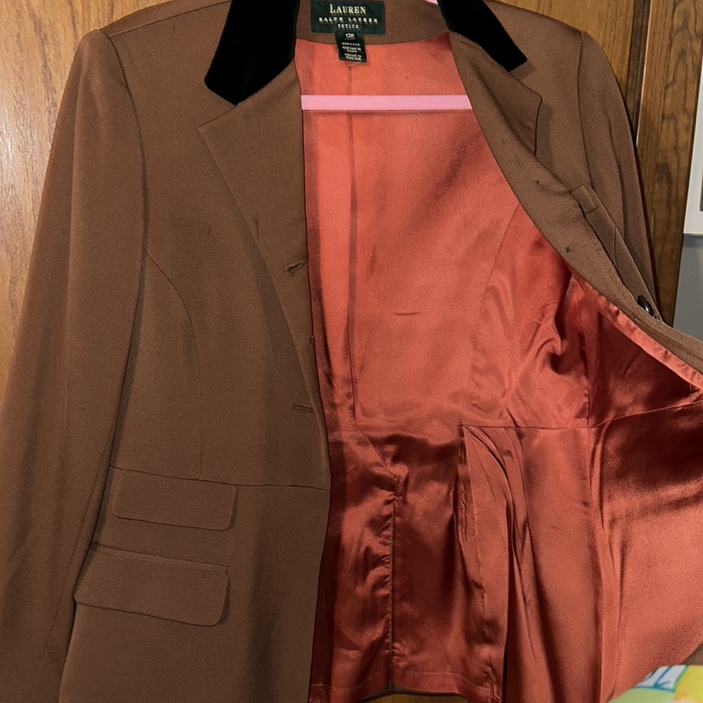 Lauren Ralph Lauren Equestrian blazer size 12p - Picture 16 of 17